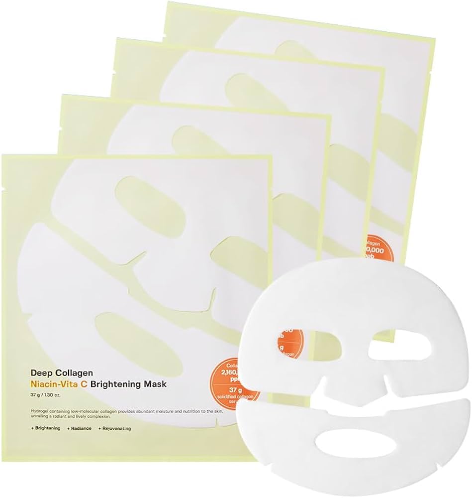 SUNGBOON EDITOR - Deep Collagen Niacin-Vita C Brightening Overnight Mask - Cant. 1