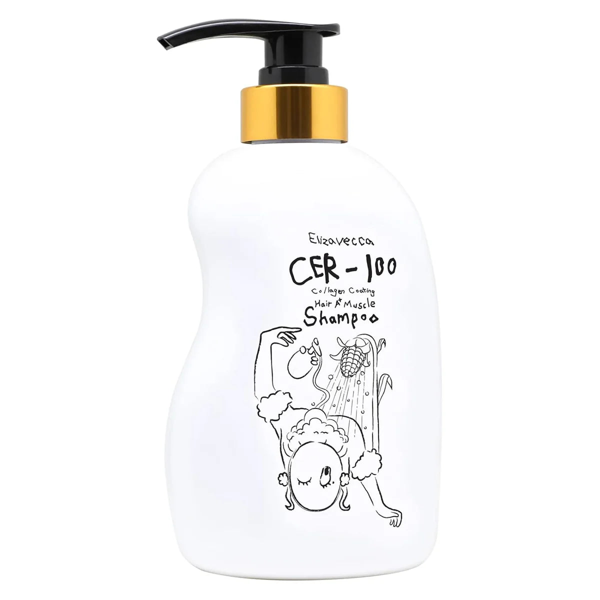 ELIZAVECCA - Cer 100 Collagen Coating Hair A+ Muscle Shampoo - 500ml
