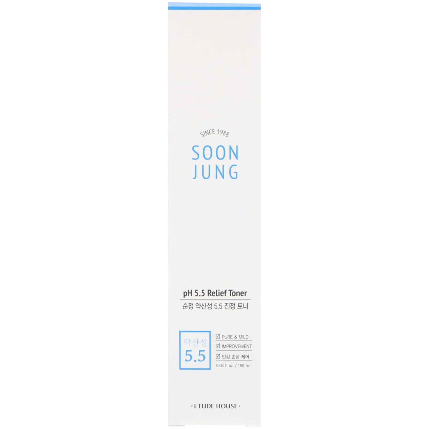 ETUDE - Soon Jung pH 5.5 Relief Toner - 200ml