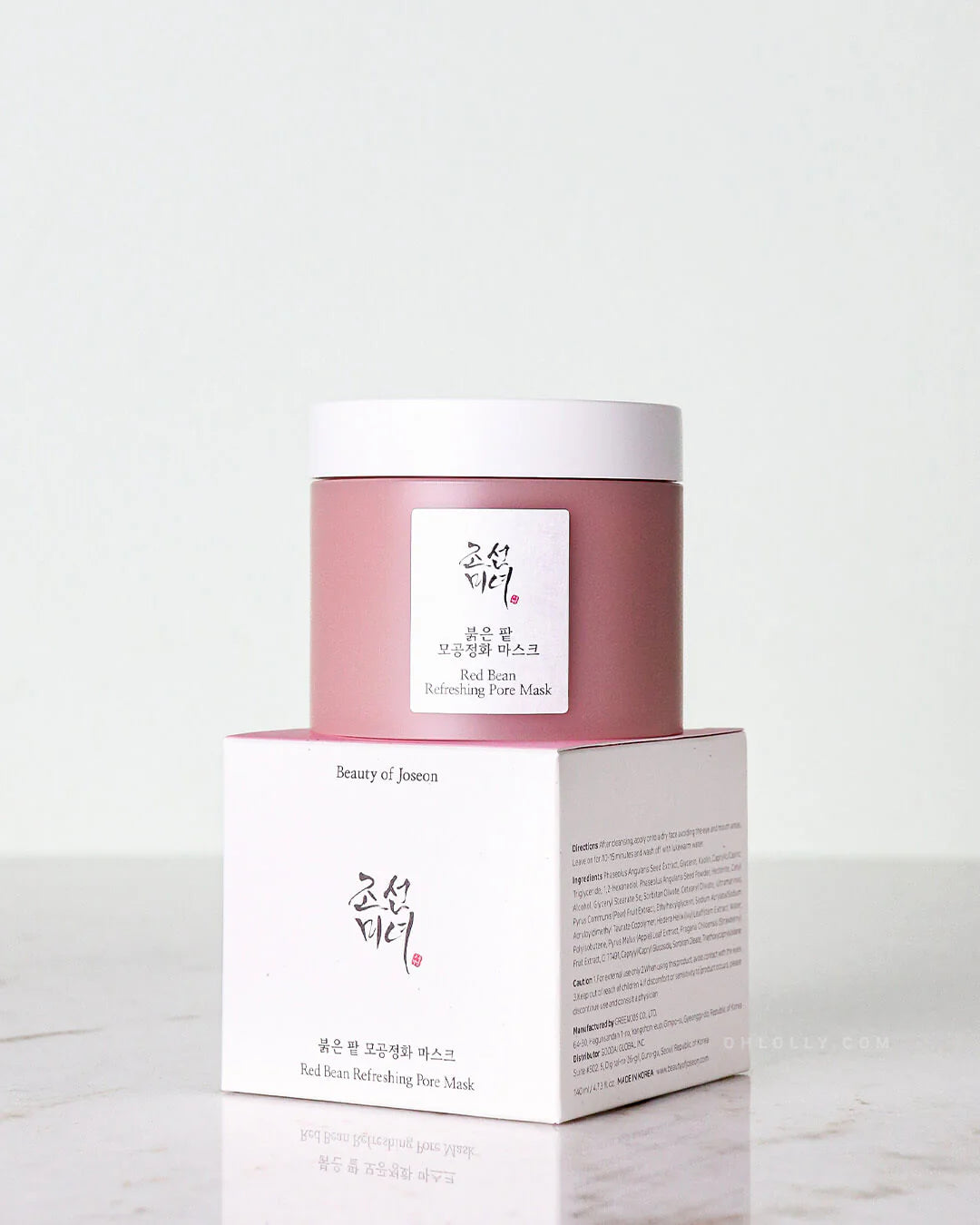 BEAUTY OF JOSEON - Red Bean Refreshing Pore Mask - 140ml