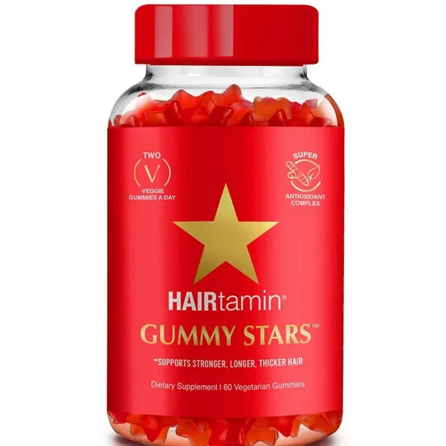 HAIRtamin Gummy Stars - 60 uds