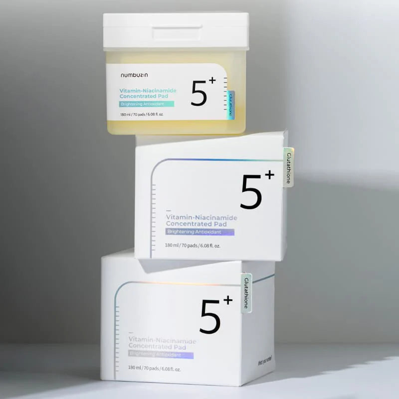 NUMBUZIN - No.5+ Vitamin-Niacinamide Concentrated Pad - 70 Pads