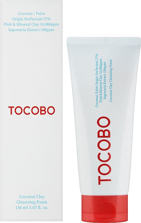 TOCOBO - Coconut Clay Cleansing Foam - 150ml