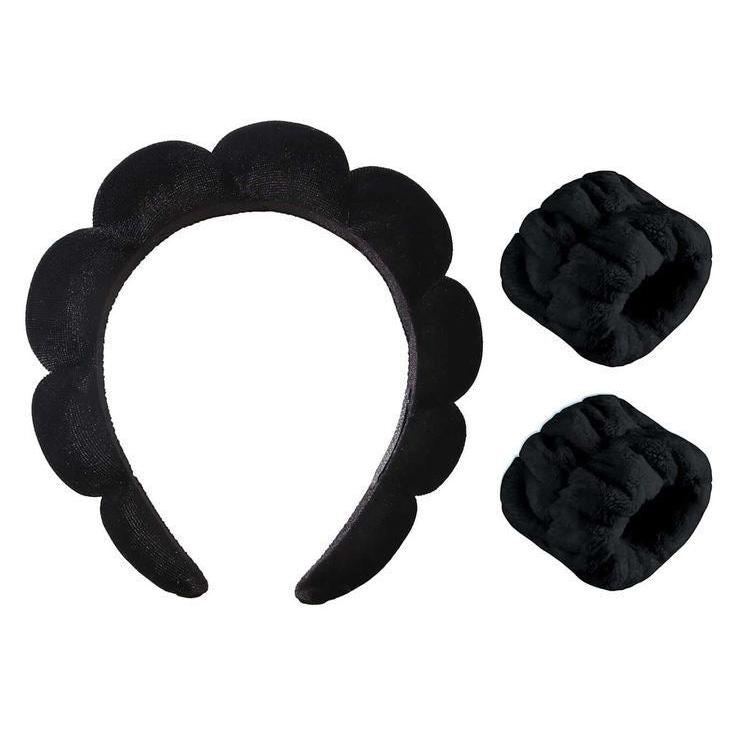 Diadema con muñequeras - Varios colores