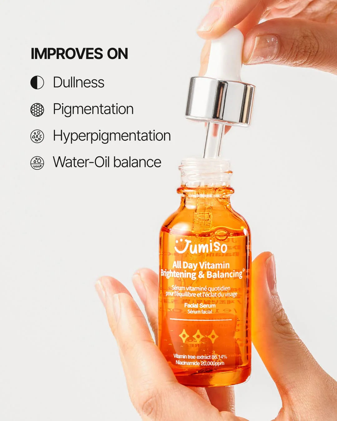JUMISO - All day Vitamin Facial Serum - 30ml